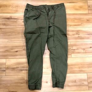 Gap Brand Green Khaki Joggers
